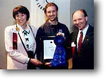 Winning award